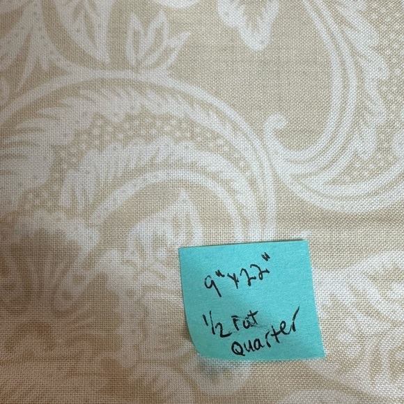 2 3/4+ yards Neutral Fabrics white/cream colors - Picture 14 of 14